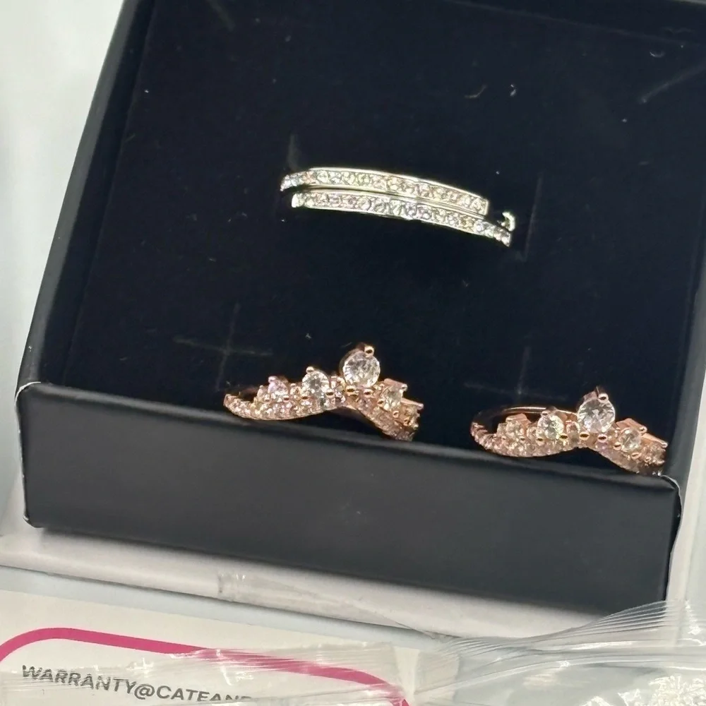 Mixed Fashion Jewelry Lot Cate & Chloe Rings Bracelets CZ